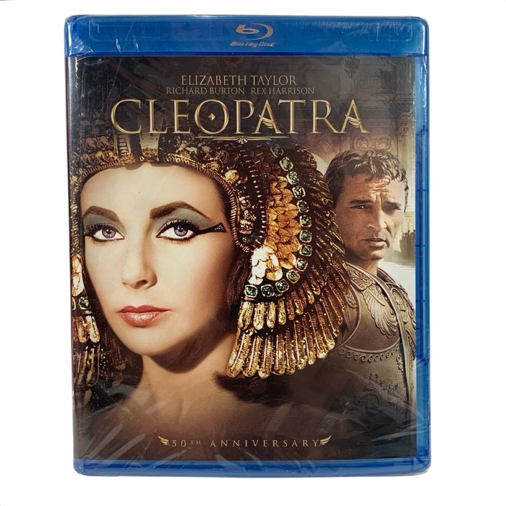 Cleopatra Movie 50th Anniversary Blu-Ray Elizabeth Taylor Richard Burton